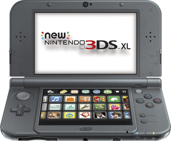 New Nintendo 3DS XL - 1 GB, Black