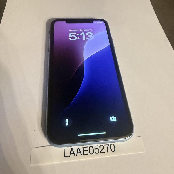 Apple iPhone Xr - Unlocked, 128 GB, Blue, A1984