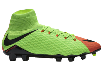 Nike Hypervenom Phatal 3 DF FG Electric Green Black Hyper Orange Volt for sale
