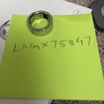 Mint Oura Ring Gen 4 - Silver, Size 7