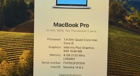 Good
													MacBook Pro 2020 - 13" - I5, Gray, 512 GB, 8 GB, photo 5 of 13