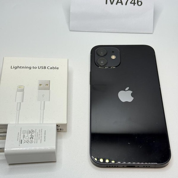 Apple iPhone 12 - Unlocked, 64 GB, Black, A2172