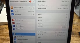 Good
													Apple iPad Mini 3 - Wi-Fi, Gray, 16 GB, A1599, photo 3 of 6