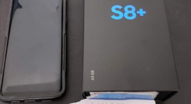 Good
													Samsung Galaxy S8 Plus - Unlocked, Blue, 64 GB, 4 GB, SM-G955U1, photo 1 of 10