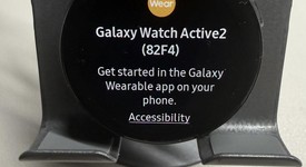Good
													Samsung Galaxy Watch Active2 40mm - Unlocked, Black, Stainless Steel, photo 1 of 6