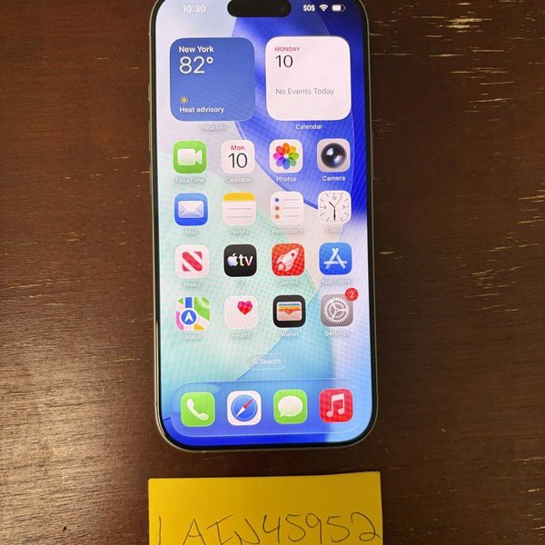 Apple iPhone 16 Pro - Unlocked, 128 GB, White, A3083