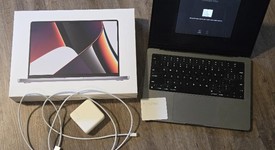 Good
													MacBook Pro 2021 - 14" - Apple M1 Pro 8-core, Gray, 512 GB, 16 GB, photo 2 of 3