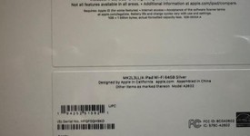 New
													Apple iPad 9th Gen - Wi-Fi, Silver, 64 GB, A2602, photo 3 of 5