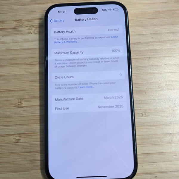 Apple iPhone 15 - AT&T, 128 GB, Black, A2846