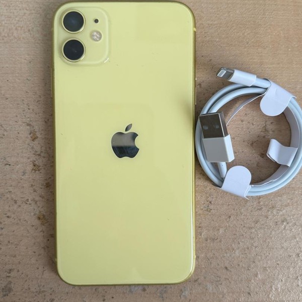 Apple iPhone 11 - Unlocked, 64 GB, Yellow, A2111