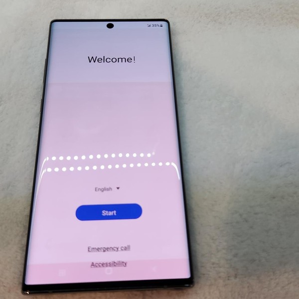 Samsung Galaxy Note 10 Plus - Verizon, 256 GB, Aura Glow, 12 GB, SM-N975U