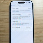 Good Apple iPhone 15 - Unlocked, 128 GB, Blue, A2846