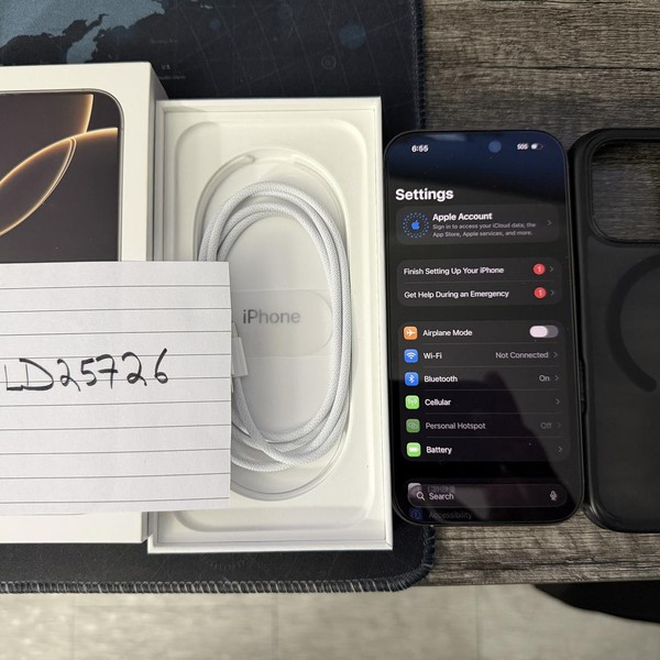 Apple iPhone 16 Pro - Unlocked, 128 GB, Black, A3083