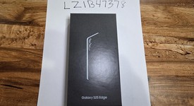 New
													Samsung Galaxy S25 Edge - Unlocked, Jetblack, 256 GB, 12 GB, SM-S937U1, photo 1 of 4