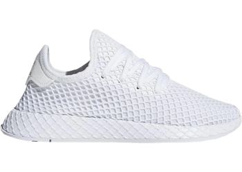 adidas Deerupt Triple White (Youth) for sale