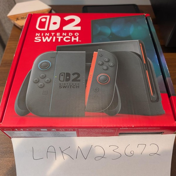 Nintendo Switch 2 - Red & Blue, Standard