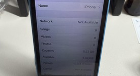 Good
													Apple iPhone 5C - Unlocked, Blue, 8 GB, A1532, GSM, photo 3 of 5