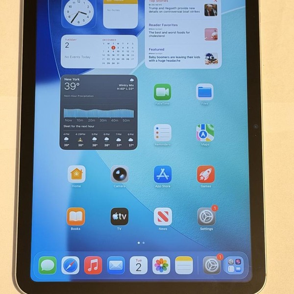 Apple iPad 10th Gen - Unlocked, 64 GB, Silver, A2757