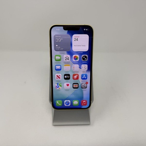 Apple iPhone 14 - AT&T, 128 GB, Yellow, A2649