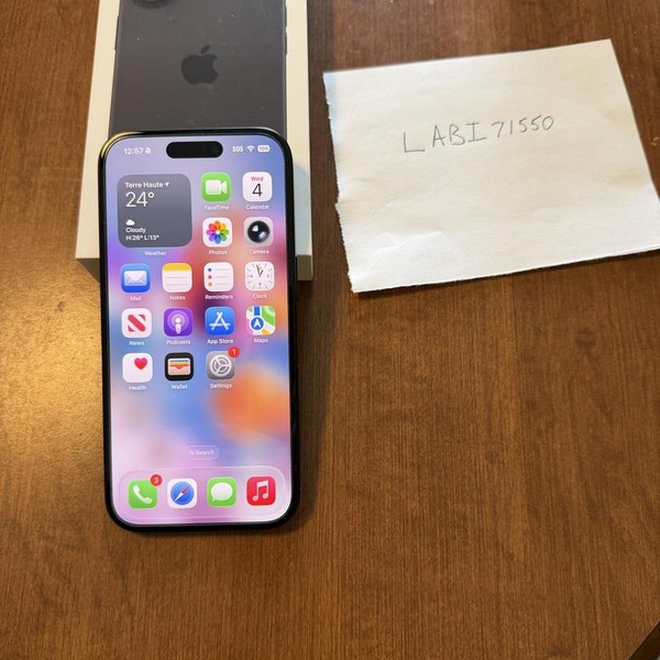 Apple iPhone 16 - Unlocked, 256 GB, Black, A3081