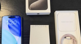 Mint
													Apple iPhone 15 Pro Max - Unlocked, Natural, 256 GB, A2849, photo 1 of 12