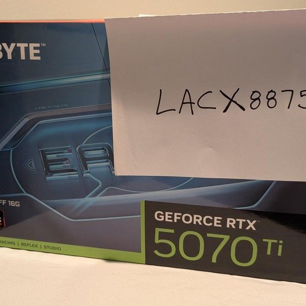 Gigabyte GeForce RTX 5070 Ti - GV-N507TEAGLE OC-16GD, EAGLE OC SFF