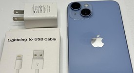 Good
													Apple iPhone 14 - Unlocked, Blue, 256 GB, A2649, photo 6 of 6