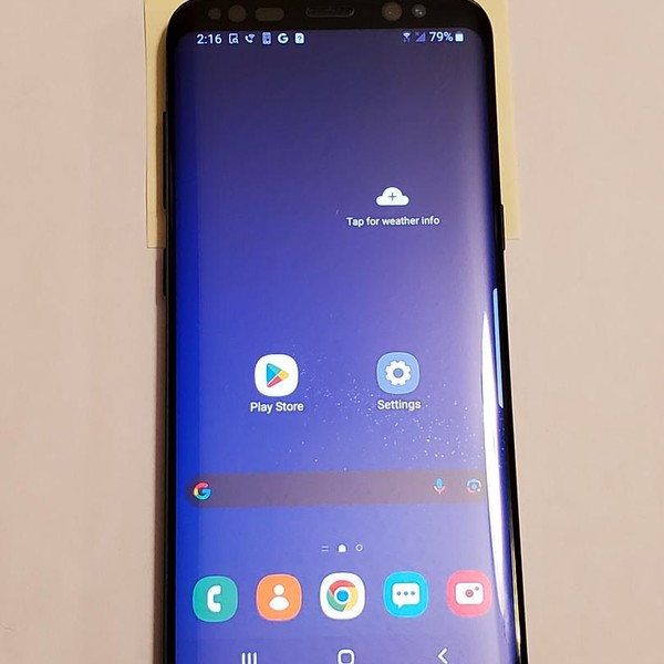 Samsung Galaxy S8 - Unlocked, 64 GB, Black, 4 GB, SM-G950U1