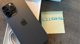 Mint
													Apple iPhone 15 Pro Max - Unlocked, Black, 256 GB, A2849, photo 1 of 10