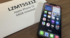 Good
													Apple iPhone 12 - Unlocked, Black, 64 GB, A2172, photo 1 of 5