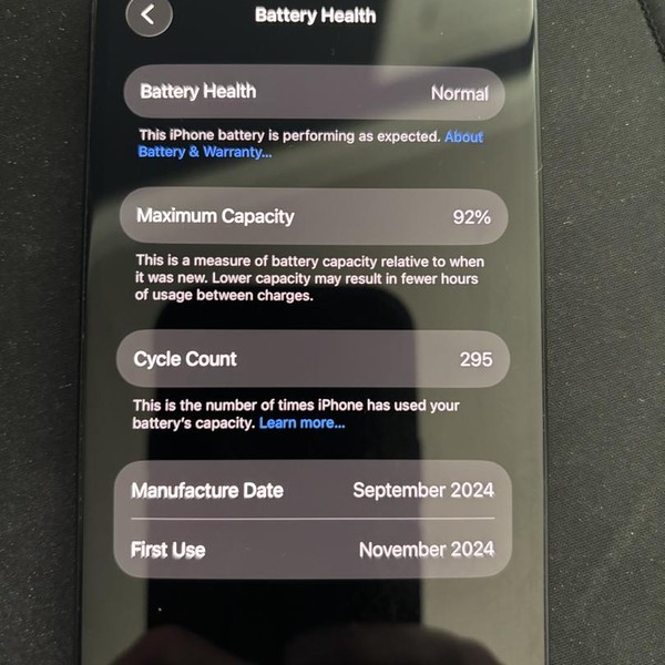 Apple iPhone 15 - Verizon, 128 GB, Black, A2846