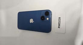 Good
													Apple iPhone 13 Mini - Unlocked, Blue, 128 GB, A2481, photo 4 of 6