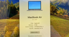 Good
													MacBook Air 2020 - 13" - Apple M1, Gray, 128 GB, 8 GB, photo 2 of 13