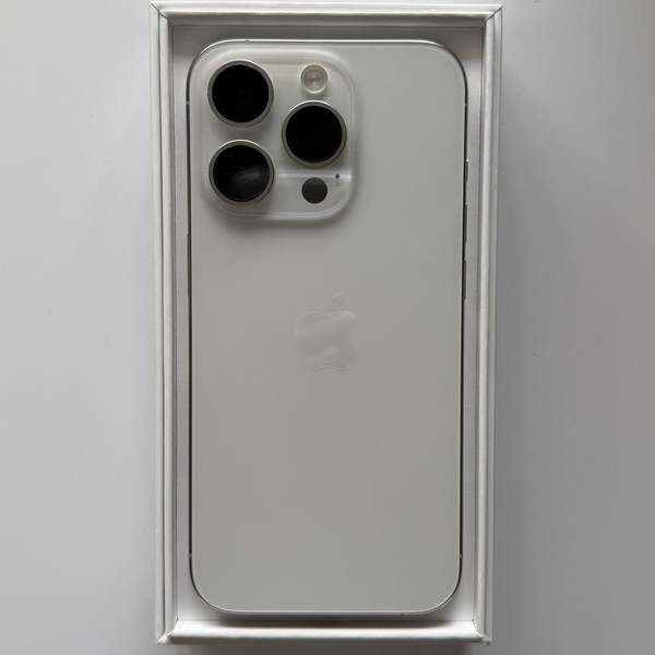 Apple iPhone 15 Pro - Unlocked, 256 GB, White, A2848