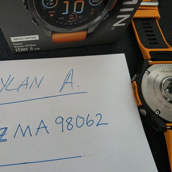 Garmin Fenix 8 - Titanium, AMOLED