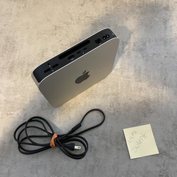Mac mini 2023 - 256 GB, 8 GB, Apple M2, 10 Gigabit Ethernet