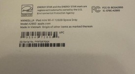 New
													Apple iPad Mini 7th Gen - Wi-Fi, Gray, 128 GB, A2993, photo 4 of 4