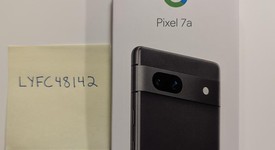 New
													Google Pixel 7a - Unlocked, Charcoal, 128 GB, 8 GB, GWKK3, photo 1 of 4