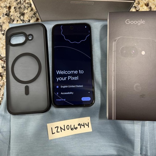 Google Pixel 9a - Verizon, 128 GB, Obsidian, 8 GB