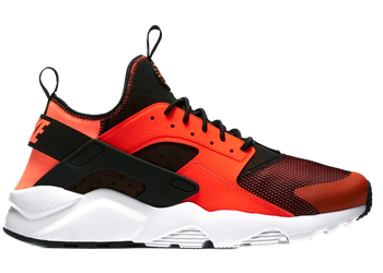 Nike Air Huarache Run Ultra Black Total Crimson for sale