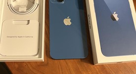 Good
													Apple iPhone 13 - Unlocked, Blue, 128 GB, A2482, photo 2 of 7