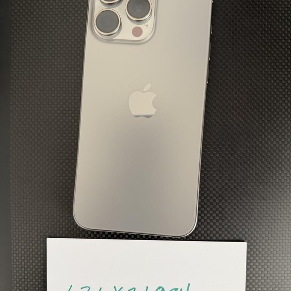 Apple iPhone 15 Pro Max - Unlocked, 256 GB, Natural, A2849