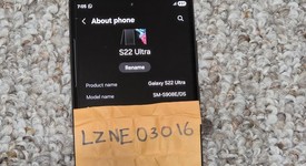 Mint
													Samsung Galaxy S22 Ultra - Unlocked Non-US, Black, 256 GB, 12 GB, SM-S908E/DS, photo 2 of 9