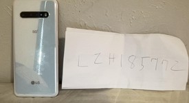 Good
													LG V60 ThinQ 5G - Verizon, White, 128 GB, 8 GB, photo 1 of 3