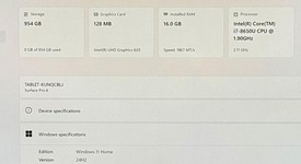 Fair
													Microsoft Surface Pro 6 - Wi-Fi, Silver, 1 TB, 16 GB, photo 3 of 16