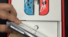 New
													Nintendo Switch - Red & Blue, 32 GB, photo 3 of 8