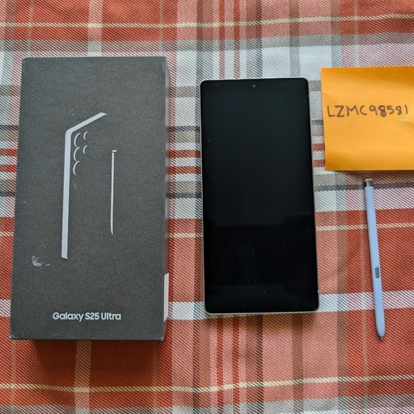 Samsung Galaxy S25 Ultra - Unlocked, 256 GB, Silverblue, 12 GB, SM-S938U1