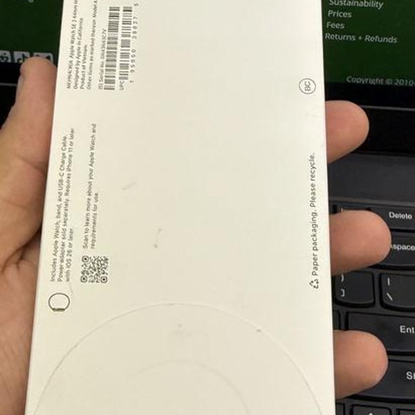 Apple Watch SE 3rd Gen 44mm - Midnight, A3325 - GPS