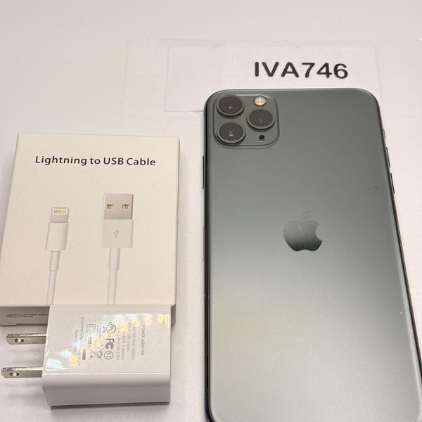 Apple iPhone 11 Pro Max - Unlocked, 256 GB, Green, A2161