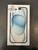 New Apple iPhone 15 - Unlocked, Blue, 128 GB, A2846